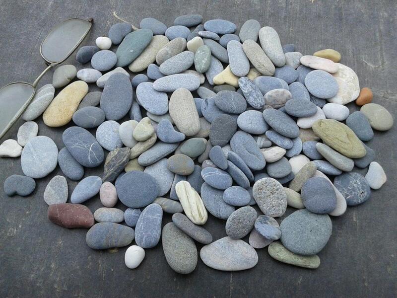 Etsy Drifttube 150+ beach stones 0.4"- 1.5"[1-3.8cm]. Different types, shapes and colors. Natural sea pebbles for various crafts, pebble art and decoration 