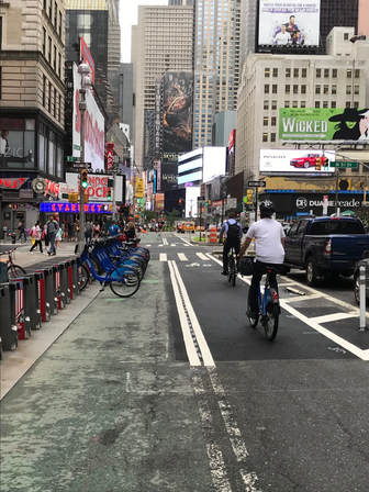NYC city biking